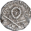 Silver One Rupee Coin of Tukoji Rao III of Indore State.