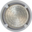 Silver Five Kori Coin of Khengarji III of Bhuj Mint of Kutch State.