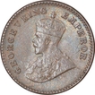 Bronze One Twelfth Anna Coin of King George V of Calcutta Mint of 1920.