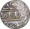 Silver One Rupee Coin of Afzal ud Daula of Haidarabad Farkhanda Bunyad Mint of Hyderabad.