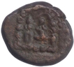 Copper Kasu of Madurai Nayaks of Mangammma of Srivira Script.