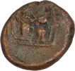 Copper Kasu Coin of of Managamma of Madurai Nayakas.