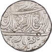 Silver One Rupee Coin of Bagalkot Mint of Maratha Confederacy.