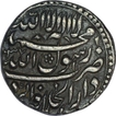 Silver One Rupee Coin of Shah Jahan of Agra Dar ul Khilafat Mint. 