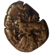 Copper Drachma Coin of Harshadeva II of Loharas of Kashmir.
