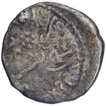 Silver Drachma Coin of Vijayasena of Western Kshatrapas.