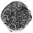 Silver One Drachma Coin of Kumar Gupta of Gupta Dynasty of Garuda Type.