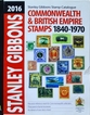 A Book On Commonwealth & British Empire Stamps Catalogue 1840-1970 By Stanley Gibbons.