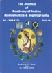 A Book on The Journal of Academy of Indian Numismatics & Sigillography By Prof: S.K.Bhatt.