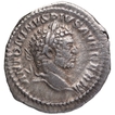 Silver Denarius Coin of Caracalla of Roman Empire.