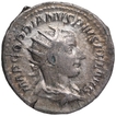 Silver Denarius Coin of Gordiano III of Roman Empire.