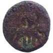 Copper Tetradrachma Coin of Huvishka of Kushan Dynasty.