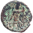 Copper Tetradrachma Coin of Vasudeva I of Kushan Dynasty.