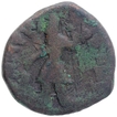 Copper Tetradrachma Coin of Kaniska I of Kushan Dynasty.