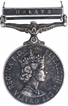 Silver General Service Medal of Elizabeth II Dei Gratia Regina F D of Malaya.