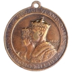 Bronze Medallions of H M Edward VIII King Emperor and George VI and Queen Elizabeth of 1937.