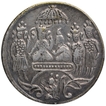 Silver Token Coin of Indian Temple.