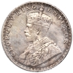 Silver Two Annas Coin of King George V of Calcutta Mint of 1917.