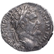 Silver Denarius Coin of Septimius Severus of Roman Empire.