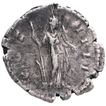 Silver Denarius Coin of Antoninus Pius of Roman Empire.