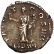 Silver Denarius Coin of Antoninus Pius of Roman Empire.