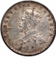 Silver Two Annas Coin of King George V of Calcutta Mint of 1917.