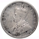 Silver Half Rupee Coin of King George V of Calcutta Mint of 1930.