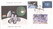 Rare Three Rupee Stamp of First Day Cover of India In Space of 2000.