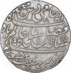 Silver One Rupee Coin of Farukhabad Mint of Bengal Presidency.