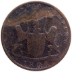 Copper Ten Cash Coin of Madras Presidency.