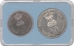 1977 Silver UNC Set of Save for Development of Bombay Mint.