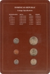 Coin Sets of All Nations of Dominican Republic.