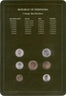 Coin Sets of All Nations of Republic of Indonesia.