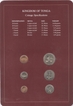 Coin Sets of All Nations of Kingdom of Tonga.