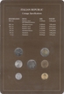 Coin Sets of All Nations of Italian Republic.