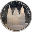 Tower Mint Silver Medallion of St. Pauls Cathedral of London.