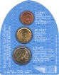 Euro coins Set of St Francis Gate of San Marino of 2005.