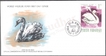 Romania World Wildlife Fund First Day Cover of 1977 on Birds.