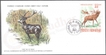 Romania World Wildlife Fund First Day Cover of 1977 on Animals.