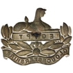 Silver Badge of The Gloucestershire Regiment Cap Badge of Egypt.