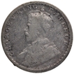 Silver Two Annas Coin of King George V of Calcutta Mint of 1914.