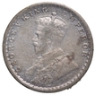 Silver Two Annas Coin of King George V of Calcutta Mint of 1912.