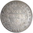 Silver One Rupee Coin of King William IIII of Calcutta Mint of 1835.