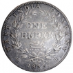 Silver One Rupee Coin of King William IIII of Calcutta Mint of 1835.