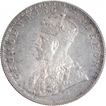 Silver One Rupee Coin of King George V of Bombay Mint of 1921.