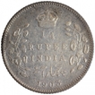 Silver Quarter Rupee Coin of King Edward VII of Calcutta Mint of 1903.