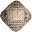 Copper Nickel Two Annas Coin of King George V of Bombay Mint of 1935.