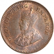 Bronze One Twelfth Anna Coin of King George V of Calcutta Mint of 1913.