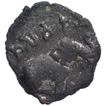 Billon Coin of Satakarni I of Satavahana Dynasty.