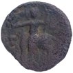 Copper Tetradrachma Coin of Vasudeva I of Kushan Dynasty.